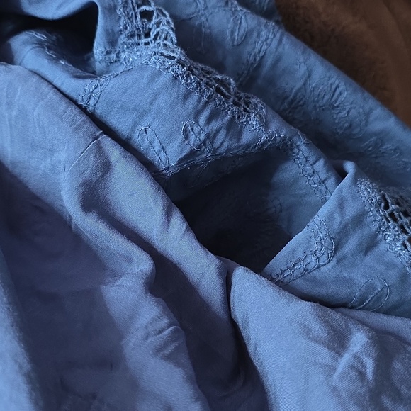 Wild Fable Blue Open‎ Back Lined Summer Dress - Picture 7 of 7